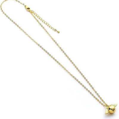 Colar - Harry Potter: Golden Snitch Dourado