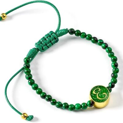 Pulseira de Amizade - Wicked: Elphaba Verde Malachite