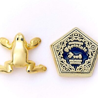 Brincos Stud - Harry Potter: Sapo de Chocolate e Caixa