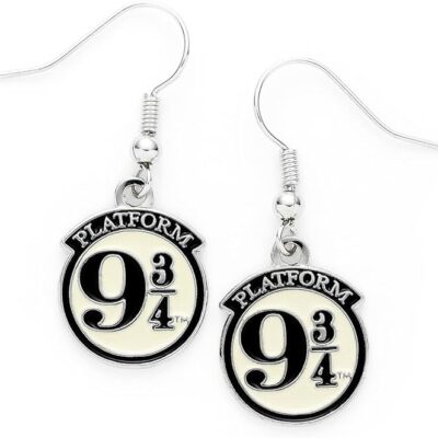 Brincos Pendentes - Harry Potter: Plataforma 9 3/4