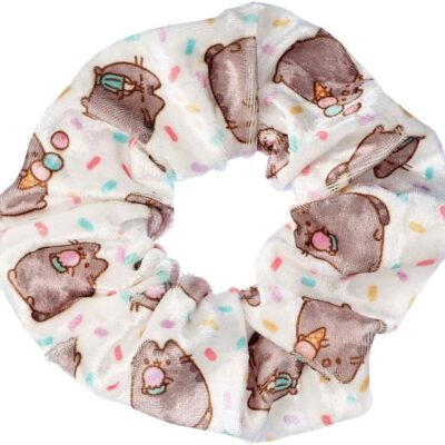 Scrunchie - Pusheen: Gelado Branco