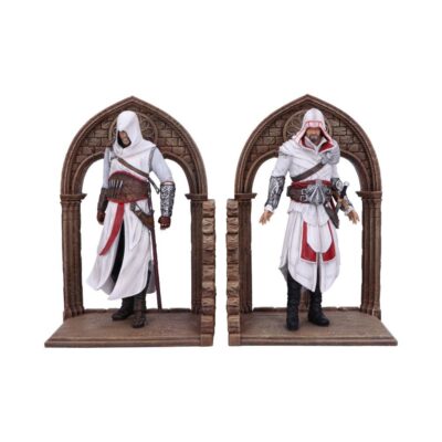 Aparadores de Livros Nemesis Now - Assassin's Creed Altaïr e Ezio 24CM
