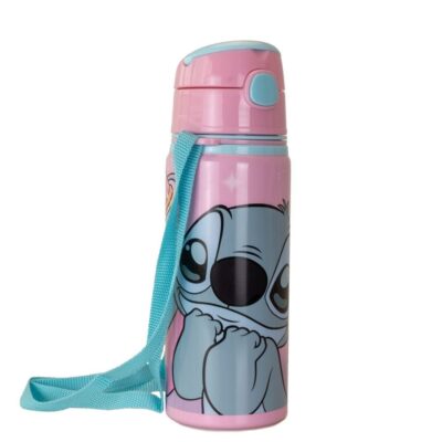 Garrafa de Alumínio com Asa - Stitch 600ML