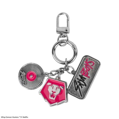 Porta-Chaves com Charm Cinereplicas - KPop Demon Hunters: Saja Boys