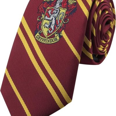Gravata Cinereplicas - Harry Potter: Kids Gryffindor Woven Logo