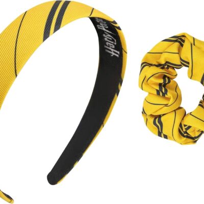 Bandelete para Cabelo Cinereplicas - Harry Potter: Hufflepuff Scrunchy