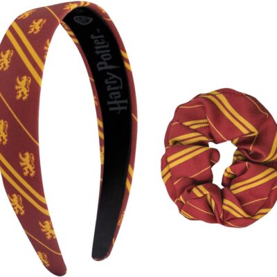 Bandelete para Cabelo Cinereplicas - Harry Potter: Gryffindor Scrunchy