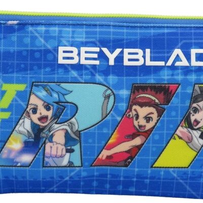 Estojo Porta-Lápis Triplo - Beyblade