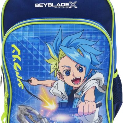 Mochila 3D Escolar - Beyblade Let it Rip (35cm)