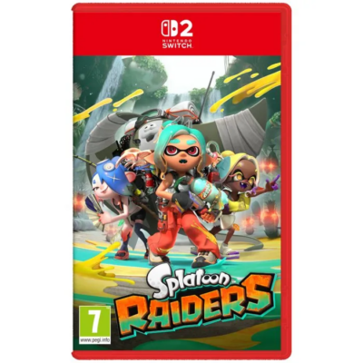 Splatoon Raiders Nintendo Switch 2 (Oferta Stickers)