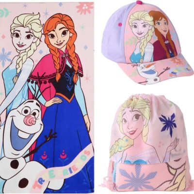 Toalha + Saco - Frozen