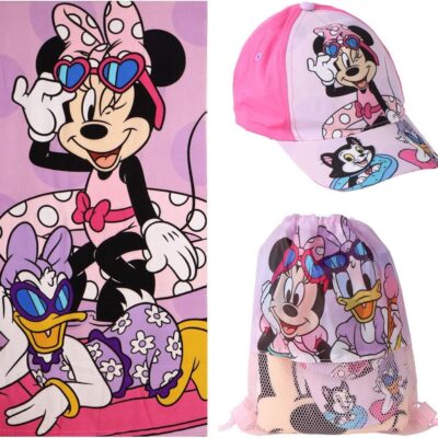 Toalha + Saco - Minnie