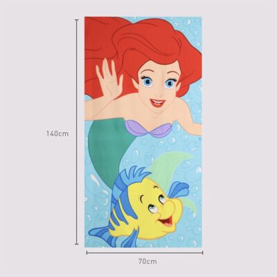 Toalha de Microfibra - Princesas