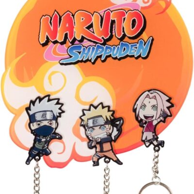 Porta-Chaves de Parede com Porta: Naruto Shippuden