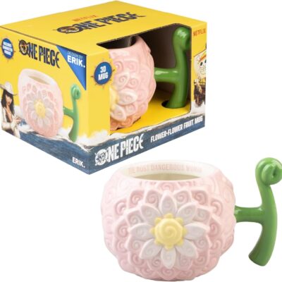 Caneca 3D: One Piece Netflix – Fruta Flower-Flower
