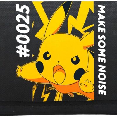 Carteira com Velcro - Pokémon: Pikachu (Make Some Noise)