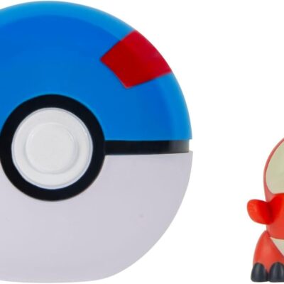 Pokémon Clip N Go Fuecoco + Great Ball