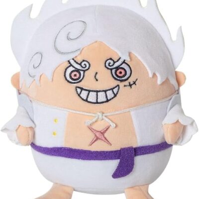Peluche One Piece - Monkey D. Luffy Gear 5 SD Version 20CM Sakami