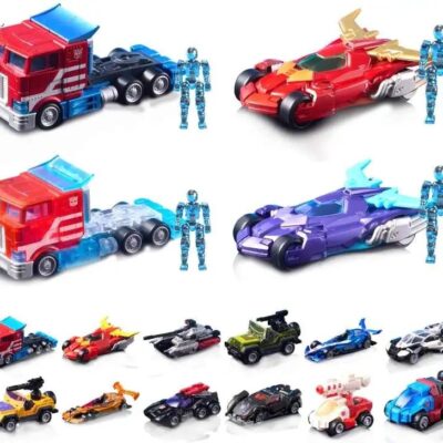 Figura Surpresa Blokees Wheels Transformers 01 - Roll Out