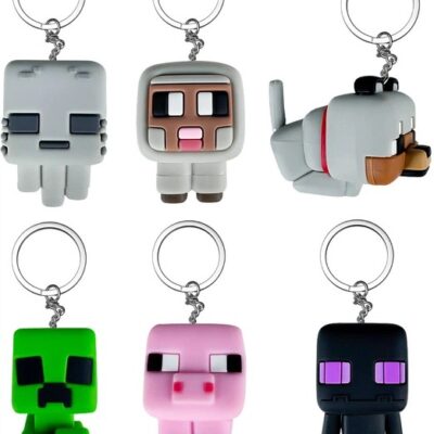 Minecraft Rubber Hangers - Just Toys (Sortido)