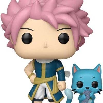 Figura Funko POP! Animation: Fairy Tail 100 Years Quest - Natsu with Happy 2285 (POP! & Buddy)