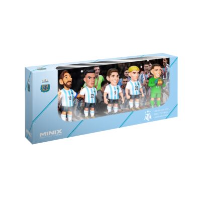 Figura Minix Football Stars World Cup 7cm: 5 Pack - Argentina