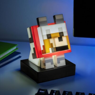 Lâmpada Ícone Minecraft Wolf