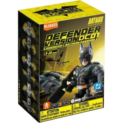 Figura Surpresa Blokees Defender Version Batman DC01: Made in Gotham City