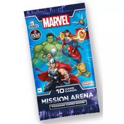TCG Marvel Mission Arena 1ª Edição - Pack 10 Cartas