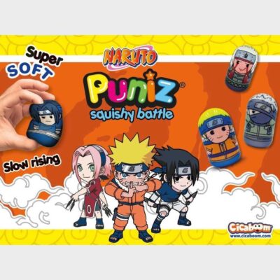 Naruto Puniz Squishy Battle Maxi Size (Sortido)