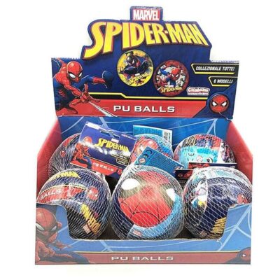 Bola PU Marvel Spider-Man (Sortido)