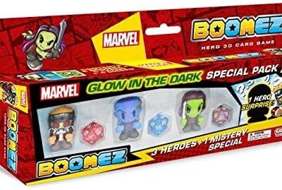 Boomz Marvel Glow in the Dark Special Pack (3 Heróis + 1 Mistério) - Style 4