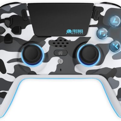 Comando Bluetooth LED PS5 Freaks & Geeks - White Camo