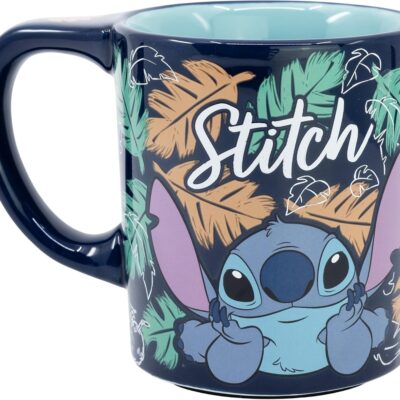 Caneca de Cerâmica 300 ml – Stitch Ohana Young Adult