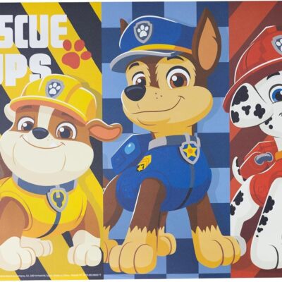 Placemat – Paw Patrol Rescue Pups
