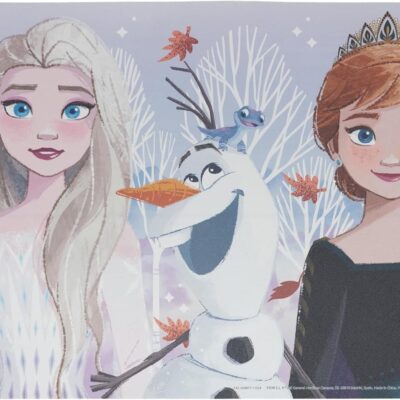 Placemat – Frozen Autumn Leaves