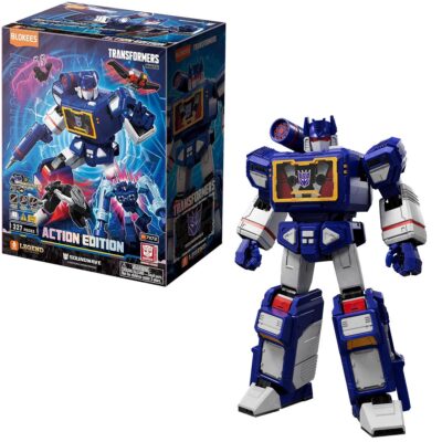 Figura Blokees Classic Class Transformers 17 – Soundwave (Transformers One) Light-Up Eyes
