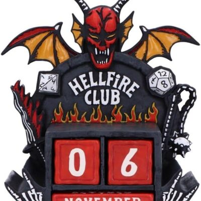 Calendário Perpétuo Nemesis Now: Stranger Things - Hellfire Club