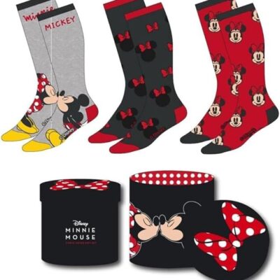 Pack de 3 Pares de Meias Disney Minnie Mouse (Tamanho 36-43)