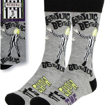 Meias Beetlejuice (Tamanho 38-45)