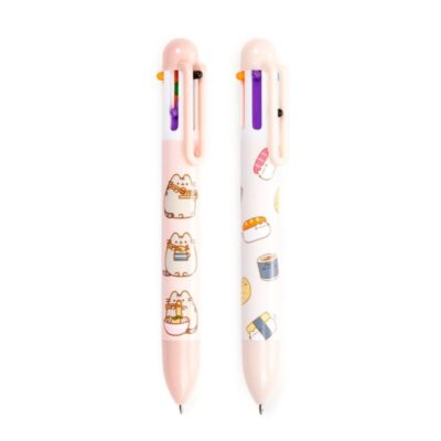 Caneta Multicor: Pusheen The Cat - Sushi Club (6 Cores) (Sortido)