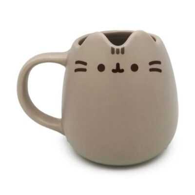 Caneca de Cerâmica em Forma de Gato: Pusheen