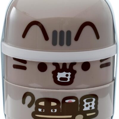 Lancheira Bento Redonda: Pusheen