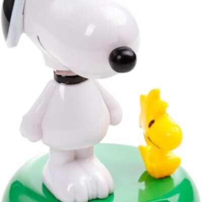 Figura Solar Puckator: Peanuts - Snoopy & Woodstock Faces