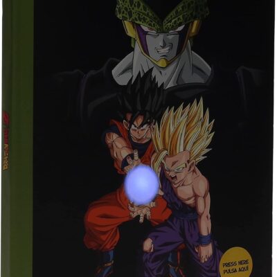 Caderno com Luz Dragon Ball Z - Batalha Final contra Cell (SD Toys)
