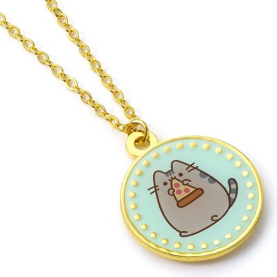 Colar Pusheen the Cat - Pizza