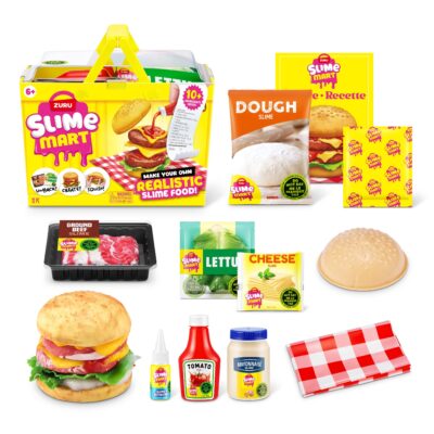 Slime Mart Small Shopping Basket: Fast Food