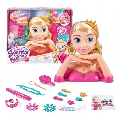 Sparkle Girlz Nail Design Styling Head
