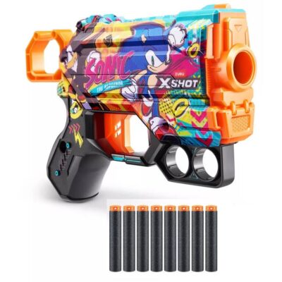 X-Shot Skins Menace Sonic (8 Dardos)