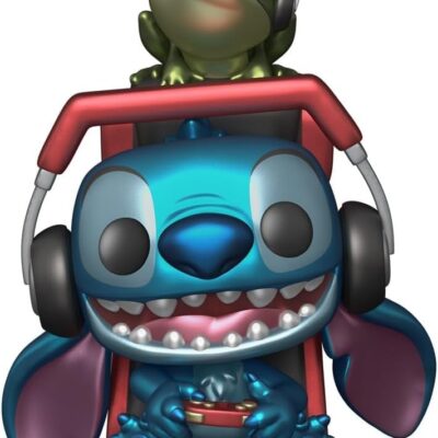 Figura Funko POP! Disney Plus: Lilo & Stitch - Gamer Stitch Metallic 1564